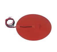 Cocoarm Almohadilla Térmica de Silicona, Alfombrilla Calefactora de Silicona de 300 W, 300 Mm de Diámetro con Termistor 100 K, Respaldo Adhesivo, Calentamiento Uniforme hasta 356 F para Reemplazo de