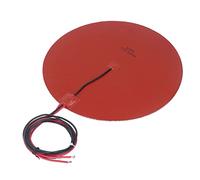 Cocoarm Almohadilla Térmica de Silicona, Alfombrilla Calefactora de Silicona de 300 W, 300 Mm de Diámetro con Termistor 100 K, Respaldo Adhesivo, Calentamiento Uniforme hasta 356 F para Reemplazo de