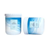Cocoarm Ambientador Perfume Sólido Fragancia para el Hogar Control de Olores de Larga Duración Aromaterapia 260 G para Dormitorio Inodoro Coche Oficina con Contenedor Decorativo y Uso Amplio (Océano)