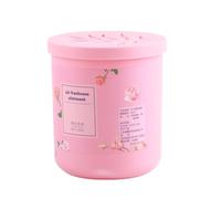 Cocoarm Ambientador Perfume Sólido Fragancia para el Hogar Control de Olores de Larga Duración Aromaterapia 260 G para Dormitorio Inodoro Coche Oficina con Contenedor Decorativo y Uso Amplio (flor