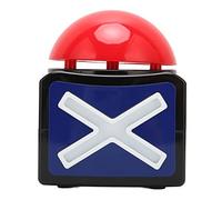 Cocoarm Anexos de Respuestas del Juego, Timbres de Juegos de Concurso Buzzers Loud Beep Press para Encender el Material ABS Compacto Portátil con 2 X Baterías AA para el Concurso de