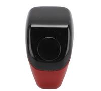 Cocoarm Anillo Bluetooth Inteligente, Rastreador de Fitness ABS con Control Táctil, Pantalla de 0,42 Pulgadas, Contador de Pasos, Recordatorio de Oración, Carga Magnética BT5.0 para Hombres (Café)