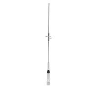 Cocoarm Antena de Coche NL 770S Antena VHF UHF de Acero Inoxidable 144 430MHz 150W 45cm Omnidireccional Vertical de Alta Ganancia para Usuarios de Radio Móvil e Instalación de Vehículos
