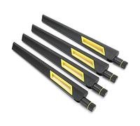 Cocoarm Antena de Enrutador de 10 DB, Antena WiFi de Doble Banda 2.4G 5G con Conector RP SMA para RT AC68U EX6200 AC88U AX88U, Accesorio de Red de Alta Ganancia para Oficina en Casa