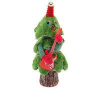 Cocoarm Árbol de Navidad Que Canta y Baila, árbol de Navidad Eléctrico de Felpa con 8 Canciones, Columpio Ligero, 18 X 18 X 37 Cm, para Mesa, sofá, Cama, Coche, Juguetes para árboles de (de