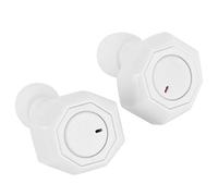 Cocoarm Auriculares Bluetooth ABS Auriculares Bluetooth V5.0 EDR Estéreo con Estuche de Carga Pantalla de Alimentación Binaural o de un Oído para Conducir Deportes Viajes (White)