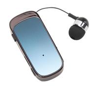 Cocoarm Auriculares Inalámbricos Retráctiles 5.2 Auriculares de un Oído con Pantalla de Batería LED Tiempo de Conversación de 20 Horas Ajuste Cómodo para Conductores Deportes de Negocios (Azul