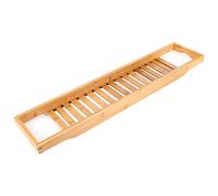 Cocoarm Bandeja Ba?era Multifuncional, Bandeja para Ba?era, Estante de Vidrio, Carrito para Ba?era, Bandeja para Soporte para Vino, Ba?era, Universal, 69,4 X 15,3 X 4,8 cm