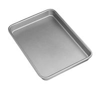 Cocoarm Bandeja para Hornear Galletas de Acero Inoxidable Bandeja para Hornear 3 Tamaños Recubrimiento Antiadherente Resistencia a Altas Temperaturas Calentamiento Uniforme para Galletas Verduras
