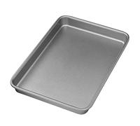 Cocoarm Bandeja para Hornear Placa para Parrilla de Raclette de Queso de Acero Inoxidable Bandeja para Hornear de Galletas Rectangular de 3 Tamaños con Recubrimiento Antiadherente Resistente a Altas