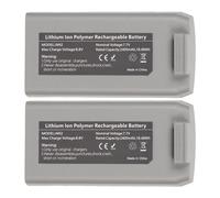 Cocoarm Batería de Drones de 2400 MAh RC para Mini 2, Batería de Respaldo UAV de Control Remoto JMI2, de Litio de 7.7V X 2 con Diseño Liviano, Rendimiento de Larga Duración, Compatible con Varios
