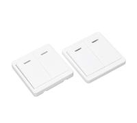 Cocoarm BERM Interruptor de Control Remoto sin Cables, Kit Receptor de Interruptor Inalámbrico ABS 170 a 240 V 1000 W Rango de 164 Pies IP66 para Ventiladores de Luces Oficinas Hoteles Fábricas