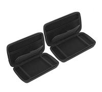 Cocoarm Bolsa de Almacenamiento Bolsa Dura Protectora EVA Paquete de 2 con 8 Ranuras para Tarjetas Estuche con Cremallera de Doble Capa para Viajes de Transporte Diario para Usuarios de 3DS XL 3DS