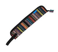 Cocoarm Bolsa para Baquetas, Estuche Portátil Colgante para Baquetas con Asa para y Materiales Didácticos, Bolso de Mano de Tela de Algodón para Transportar