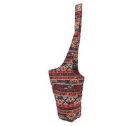 Cocoarm Bolsa para Esterilla de Yoga Bolsa de Almacenamiento para Esterilla de Yoga de Tela Oxford 31 X 90 Cm con Bolsillo Grande Correa Ancha Bolso Plegable para Gimnasio Estudio Pilates Viajes
