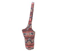 Cocoarm Bolsa para Esterilla de Yoga Porta Esterilla de Yoga de Lona 86 X 30 Cm Correa para el Hombro de Diseño Abierto de una Pieza Se Adapta a Esteras Estándar para Estudio Gimnasio Playa Compras