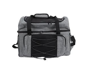 Cocoarm Bolso de Bolos de Doble Bola con Compartimento para Zapatos de Lona | Portaequipajes, organización interna para viajes de competición por carriles, bolsillos laterales para cartera de botellas