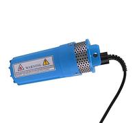 Cocoarm Bomba Sumergible de Energía Solar, Bomba de Agua de Pozo Profundo de Plástico 24 V 230 Pies de Elevación 6.5 L Mínimo de Desconexión Rápida Funcionamiento en Seco para Estanque de Riego Agua