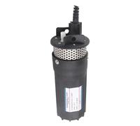 Cocoarm Bomba Sumergible de Energía Solar, Bomba de Agua de Pozo Profundo de Plástico, 24 V, Elevación de 230 Pies, 1,7 GPM, Funcionamiento en Seco de Desconexión Rápida para Estanque de Riego,