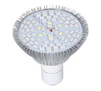 Cocoarm Bombilla LED para Lámpara de Crecimiento, Bombilla LED de Espectro Completo para Crecimiento de Plantas con Aluminio para PC, E27 de 85 a 265 V, bajo Consumo de Energía y Baja Producción de