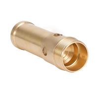 Cocoarm Boquilla de Fuente de Cobre, Cabezal Rociador de Fuente con Rosca Macho para Aspersor de Estanque, Mezcla de Agua y Aire del Inyector, Patrón de Burbuja Completo, para Decoración de de
