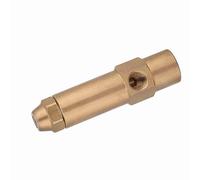 Cocoarm Boquilla de Latón para Quemador de, Construcción Metálica Duradera con Orificio de 1,0 Mm a 2,0 Mm para una Atomización Eficiente en Aplicaciones de Calefacción (2,0 agujero)