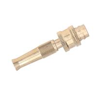Cocoarm Boquilla de Manguera de Agua Boquilla de Manguera de Jardín de Aleación de Cobre con Rosca Interna G1 2 Salida de 15 Mm Pulverizador Ajustable Alta Presión para Patio Entrada Canal Riego de