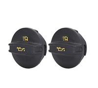 Cocoarm Buen Sellado, Reemplazo Directo, Tapa de Llenado de Aceite ABS Resistente Al Calor para Motores 1.8L 2.0L Solo 2012-2017, 06K103485A, 06K103485C, Compatible con, Tipo de artículo: Tapa de