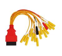 Cocoarm Cable de Puente de 16 Pines, Material ABS, Herramienta de Diagnóstico Enchufable Simple para Automóviles, SUV y Camiones