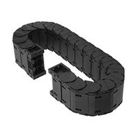 Cocoarm Cadena de Arrastre de Cable Cadena de Arrastre Portador de Alambre de Nailon 66 0,7 M 1 M Serie de bajo Ruido Completamente Cerrada Extraíble para Máquina Herramienta CNC Brazo Máquina de