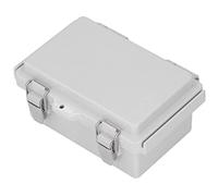 Cocoarm Caja de Conexiones, Caja Eléctrica ABS con Diseño con Bisagras y Protección Impermeable IP67 para Uso en Exteriores e Interiores 100x150x70mm