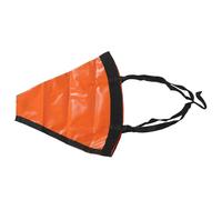 Cocoarm Calcetín de Deriva, Drogue de Mar de PVC para Barcos Marinos, Ancla de Deriva Naranja de Alta Visibilidad con Control de Ondas de Viento, Diseño Portátil Resistente a Desgarros para Yates de