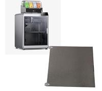 Cocoarm Cama de Impresión PEY PEI, Textura Mate, Resistente a Rayaduras y Al Desgaste, 370x370 Mm con Patrón de Estrellas para Impresora 3D K2 Plus, Impresión Estable, Alta Adhesión, sin