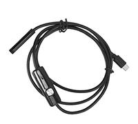 Cocoarm Cámara Endoscópica Cámara de Inspección ABS Lente de 7 Mm 6 LED Ajustables IP67 Impermeable 640x480 para Motor de Automóvil Drenaje de Plomería Mantenimiento Eléctrico en y PC (1,5 m)