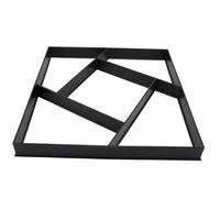 Cocoarm Caminata Molde de Pasarela de Senderos de Hormigón Molde Reutilizable de Concreto de Piedra para Patio de Jardín Patio con Tamaño de 40x40x4cm
