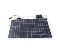 Cocoarm Cargador de Batería de Panel Solar, Panel Solar de Silicio Monocristalino con Controlador USB Dual de 100 A, Pantalla de Nivel de Potencia de 100 W, 12 V, 24 V, para RV, Techo, Batería de