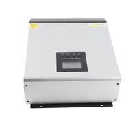 Cocoarm Cargador Inversor Solar Inversor Híbrido de Onda Sinusoidal Pura 3KVA 2400W 24VDC a 230VAC con Controlador PWM 50A UPS y Carga de Red para Uso de Respaldo Fuera de la Red Doméstica de RV