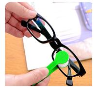 Cocoarm Cepillos de Limpieza de Gafas, Mini Toallitas de Limpieza de Microfibra, Herramienta de de Gafas Portátil para Todos los Tamaños de