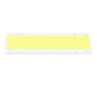Cocoarm Chip de Luz COB, Chip LED de Aluminio, 12V, 15W, 1500LM, 140x50mm, Panel de Lámpara DIY para Lámparas de Mesa, Lámparas de Pesca, Iluminación del Hogar, Luz de Superficie Suave (blanca
