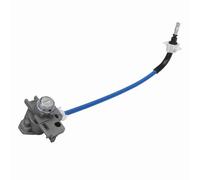 Cocoarm Cilindro de Cerradura de Puerta del Lado del Conductor Aleación de Aluminio ABS Cilindro de Cerradura de Puerta Delantera Izquierda con Cable 2 Llaves OE 72185 TA0 A01 para 2008 2012
