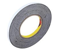 Cocoarm Cinta Adhesiva de Doble Cara Cinta Adhesiva de Doble Cara Acrílica No Tejida 50 M X 10 Mm Ultrafina Sujeción Fuerte Impermeable para Reparación de Pantalla LCD de Teléfono Montaje de Tira LED
