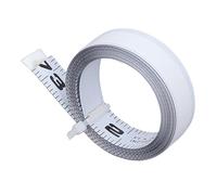 Cocoarm Cinta Métrica Autoadhesiva de Metal, Acero Al Carbono, 6 Pies con Respaldo Adhesivo, Perfecta para Mediciones Precisas en Casa o Taller