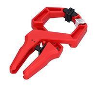 Cocoarm Clip de Trinquete de Resorte para Carpintería Abrazadera de Liberación Rápida Abrazadera ABS G Fuerza de Sujeción de 15 Kg Almohadillas de Mandíbula Móviles Ergonómico para Bricolaje (4
