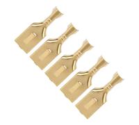 Cocoarm Conector, Terminal de Paleta/ala de Latón, Perno Prisionero de 7,8 Mm de Alta Conductividad de 100 Piezas para Cableado Automotriz/industrial