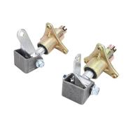 Cocoarm Conjunto de Maza y Eje de Dirección, Cubos de Rueda de 6 Pulgadas | Reemplazo de dirección para vehículos todo terreno, cubo delantero con pernos de montaje, taladro de 78 mm para eje