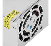 Cocoarm Controlador de Fuente de Alimentación de Interruptor, Controlador de Fuente de Alimentación DC24V de Aleación de Aluminio 24V 5A 120W, Protección contra Sobrecarga de Baja Ondulación Salida