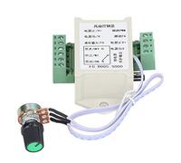Cocoarm Controlador de Velocidad del Ventilador Controlador de Ventilador PWM 24 V Toma de Control de 4 Cables con Salida de relé de Detección de Señal FG para Refrigeración de Computadora