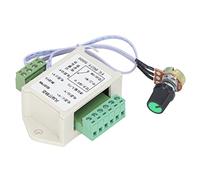 Cocoarm Controlador de Velocidad del Ventilador Controlador de Ventilador PWM 24 V Toma de Control de 4 Cables con Salida de relé de Detección de Señal FG para Refrigeración de Computadora