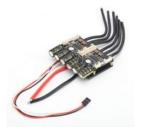 Cocoarm Controlador de Velocidad Eléctrico Dual Drive V4 ESC 8V a 60V 100A Continuo STM32F4 con Frenado Regenerativo Can Bus para Tabla de Surf Submarina Robot Monopatín Eléctrico