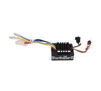 Cocoarm Controlador de Velocidad Electrónico Cepillado 80A Motor Cepillado a Prueba de Agua ESC con Aleación de Aluminio ABS 2 a 3S 6.5V 5A BEC 3 Modos para RC Car Boat Tank 540 550 750 Motor